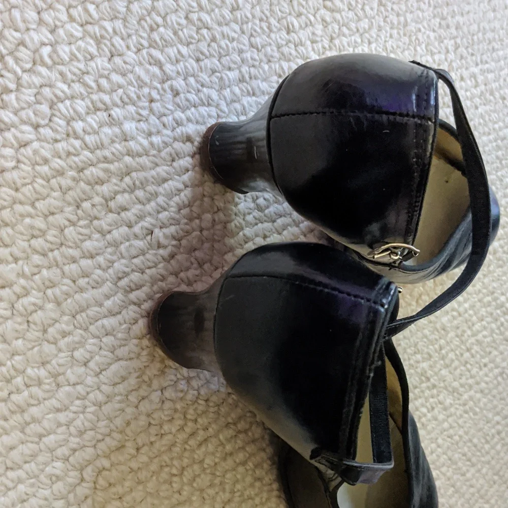 Sz 8 Tap Shoes, Black, Jingle Taps - Picture 8 of 8